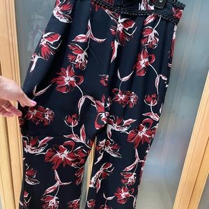 Nicholas pant. 100% silk. Size 6